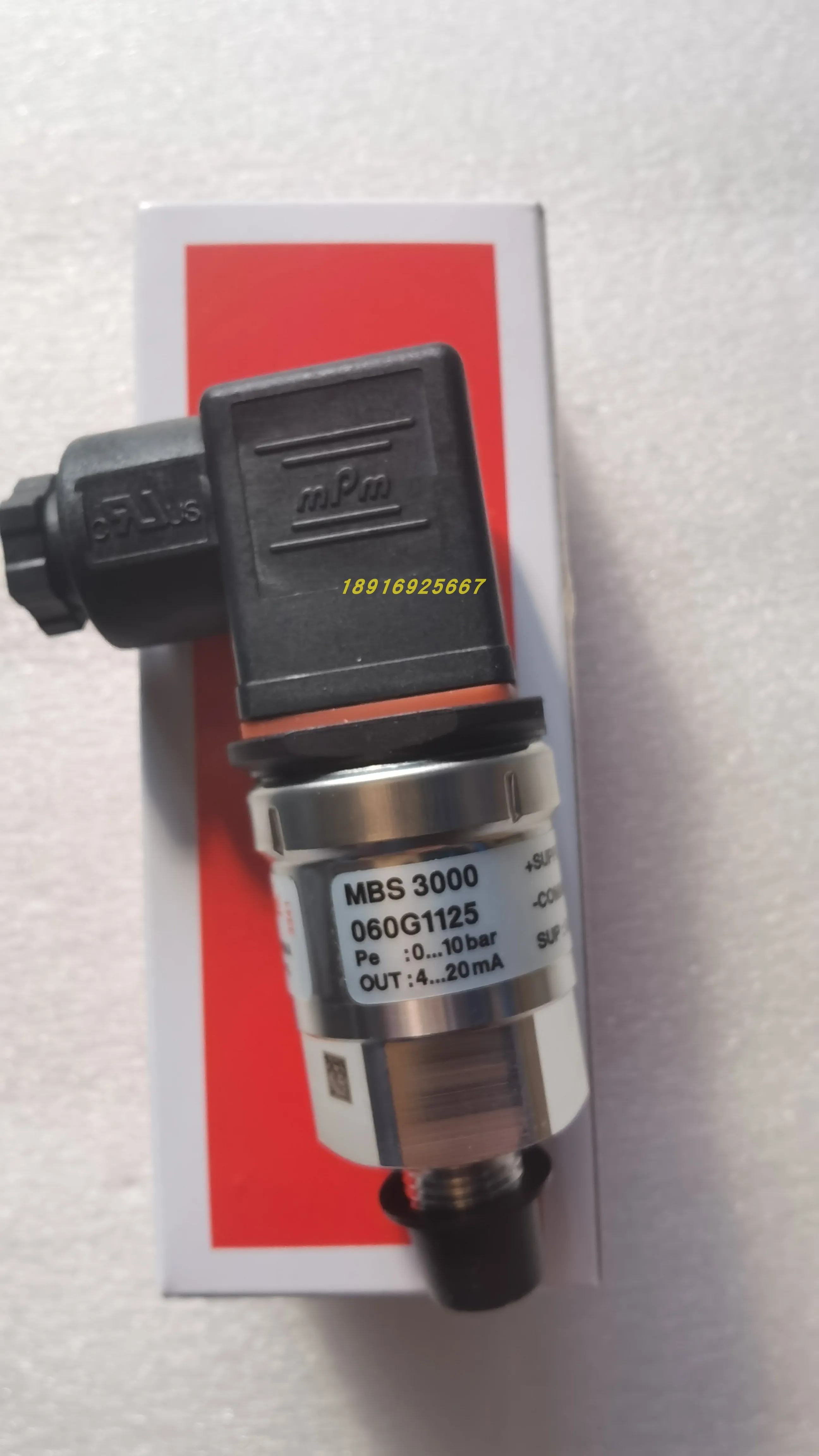 060G1125 압력센서 0-10bar 포장 MBS3000 트랜스미터 2011-1AB04
