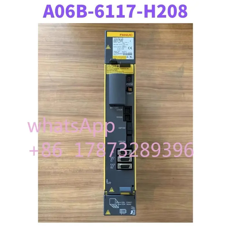 리퍼 A06B-6117-H208 A06B 6117 H208 서보 드라이브 완료 OK