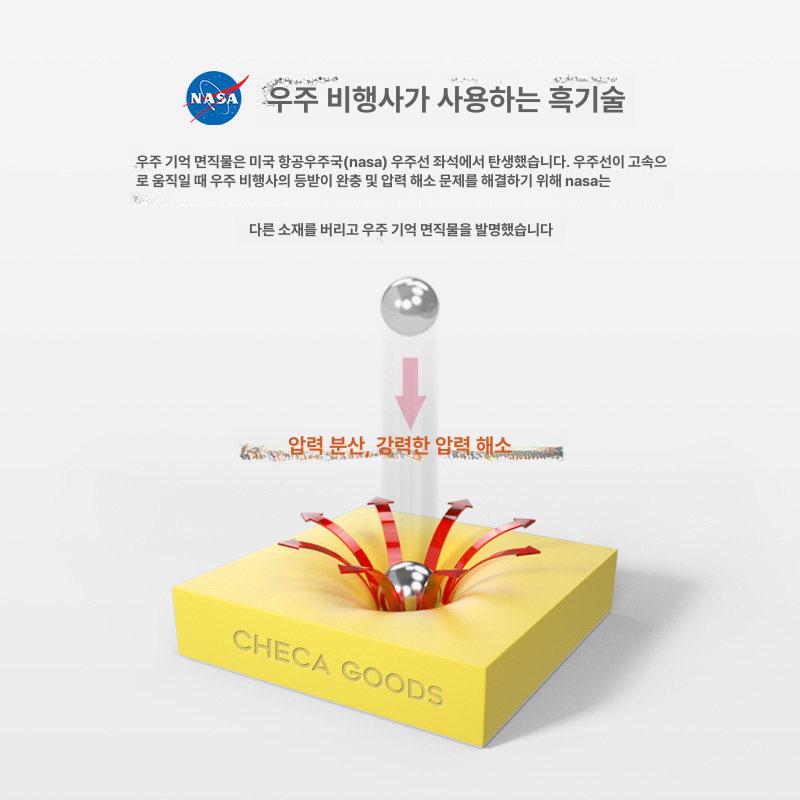 무릎베개 하체 전용 고정 리프트 클램프 경량 경추 다리베개 발베개 깁스 관절 폼 쿠션 - 상세 이미지 5