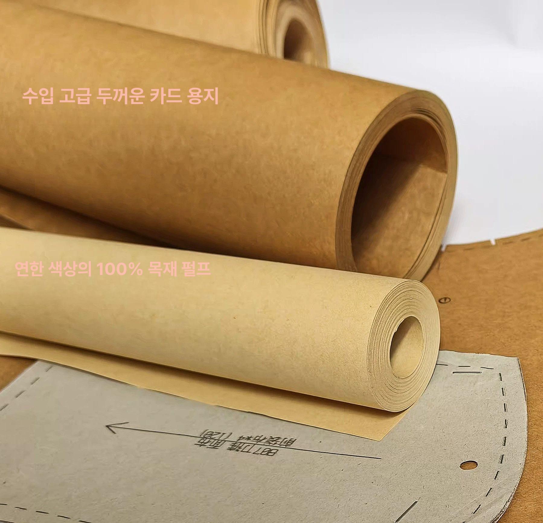 대용량 크라프트 포장지 패턴지 낙서 롤페이퍼 봉투 120g 0.78m x 10m 라이트컬러 - 상세 이미지 3