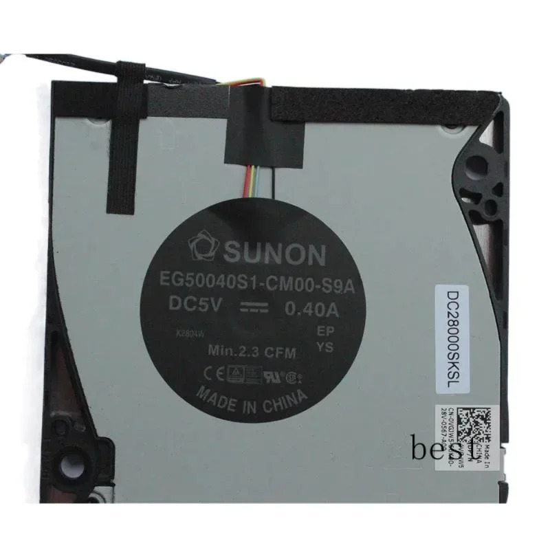 DELL Latitude 9420 2-in-1 EG50040S1-CM00-S9A DC5V 0.40A Min.2.3 CFM DC28000SKSL 0VGJW5 새 원본 노트북 CPU