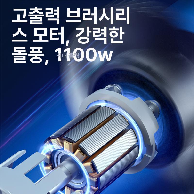 낙엽 청소기 블로워 송풍기 무선 미니 전동 야영 캠핑용 다기능 고출력 - 상세 이미지 2