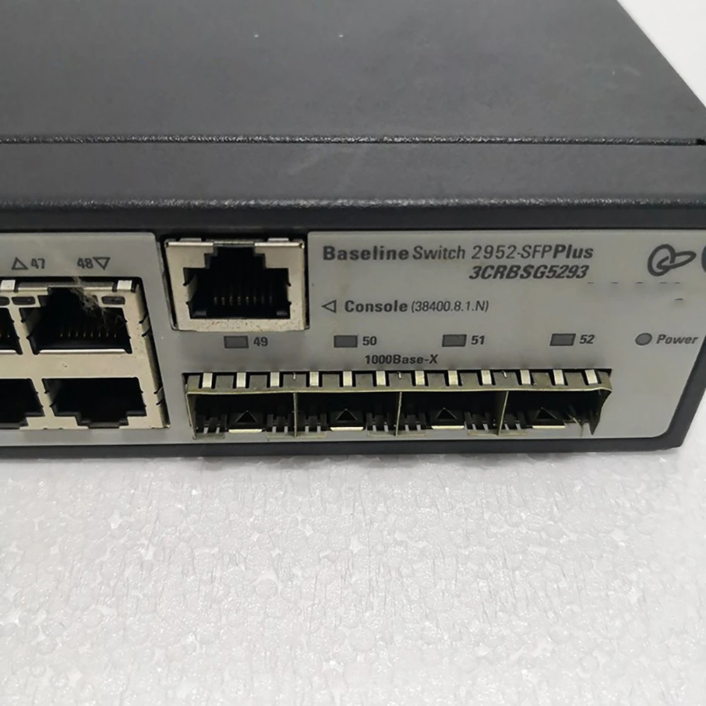 3COM 베이스라스위치 2952-SFP 52 포트 풀 기가비트 엔터프라이즈 네트워크 스위치용