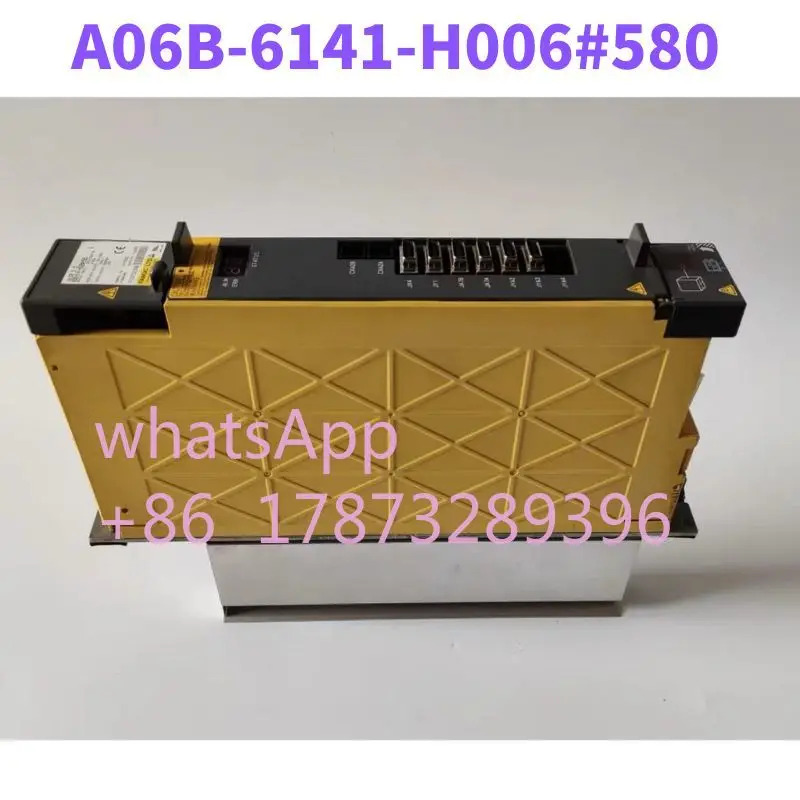 리퍼 FANUC A06B-6141-H006 580 A06B 6141 H006 서보 드라이브 정상 기능 완료