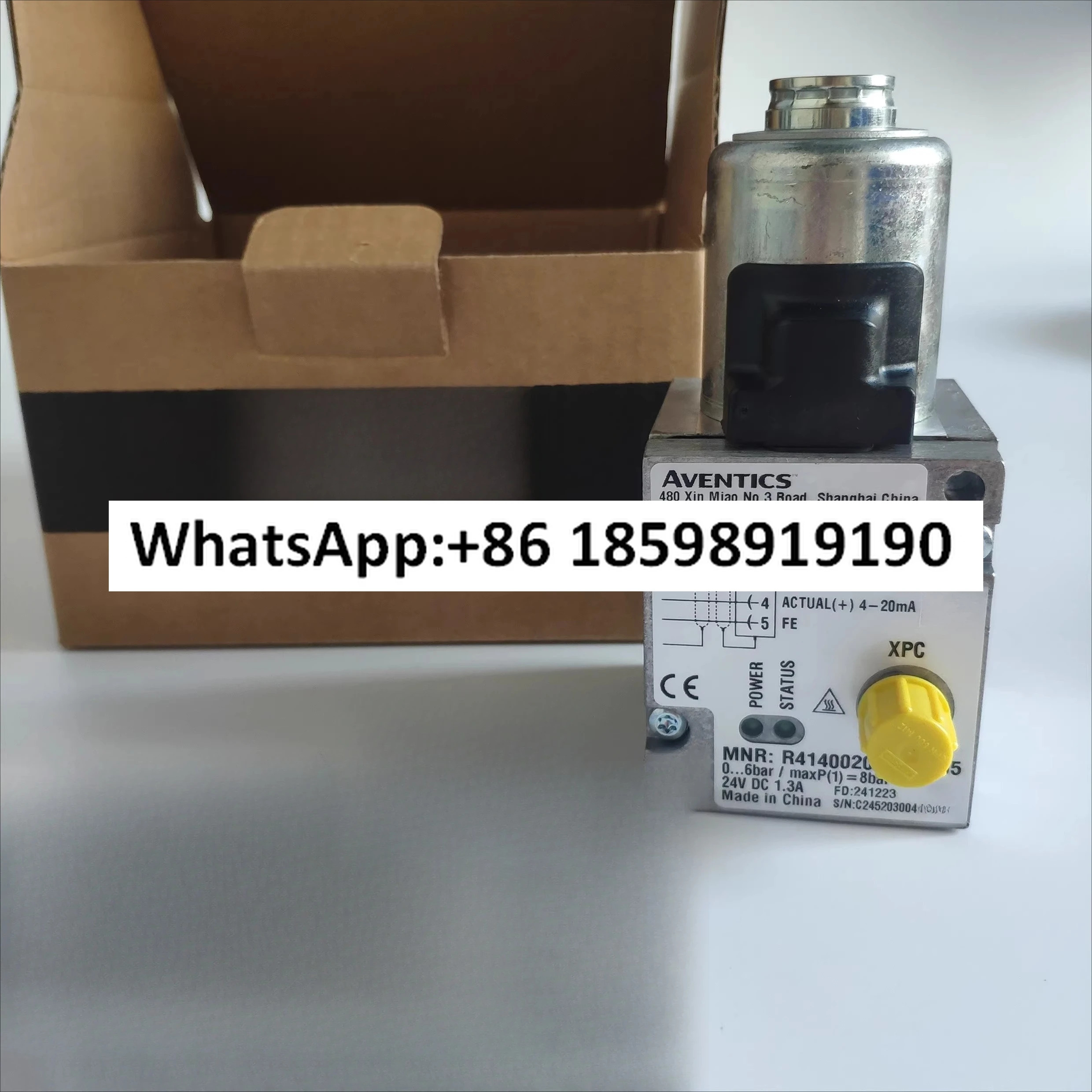 ED05 비례 밸브 R414002005 R414002004 압력 조절