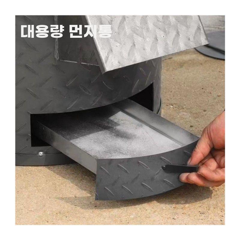 이동식 장작 화목난로 대형 가정용 조리 겸용 스토브 - 상세 이미지 5
