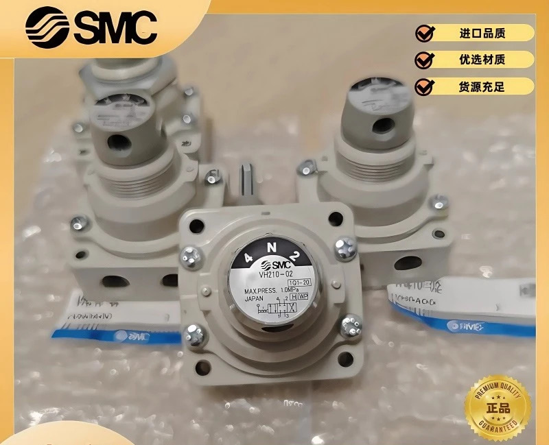 SMC 오리지널 수동 밸브 VH200 VH300 VH400 201 212-02-N02-F02-R 303-03.1PCS