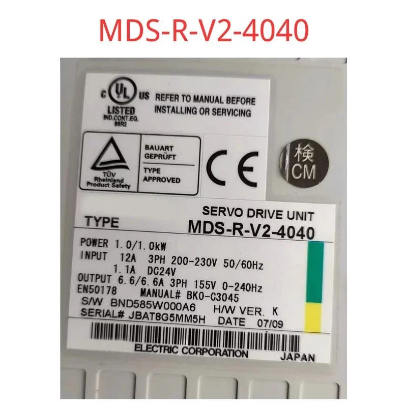 리퍼 MDS-R-V2-4040 서보 드라이버 ok