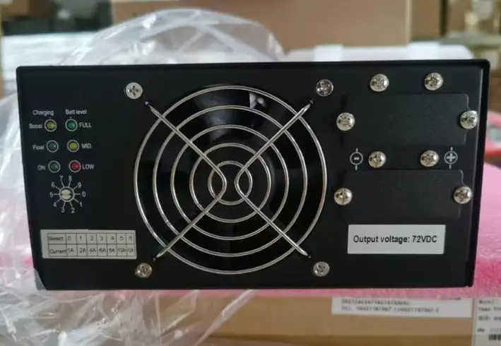 CHG-72V12A-01B UPS 외부 충전기 72V