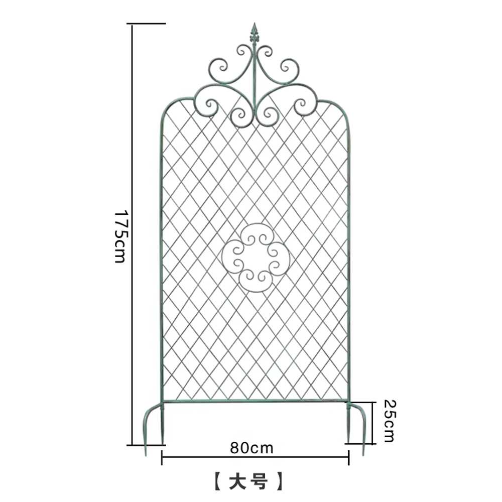 장미 오벨리스크 넝쿨 지지대 식물 장미울타리 정원 빈티지 그린 포인트형 021 - G 라지 이미지 6