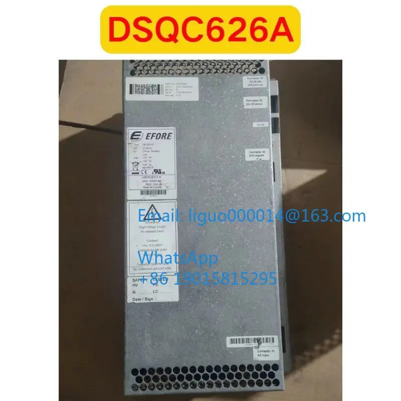 리퍼 DSQC626A 3HAC 026289 -001 전원 모듈 기능 OK