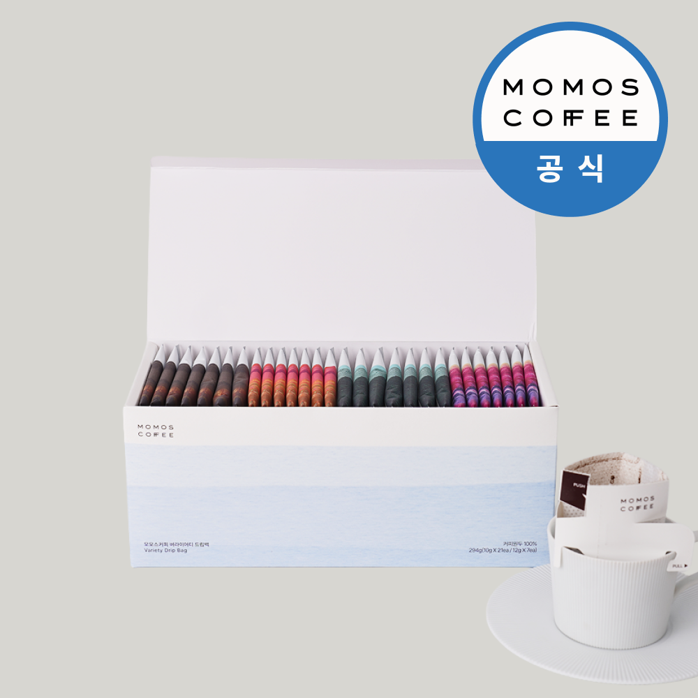 모모스커피 드립백 시그니처 블렌드 28개입 제품 이미지