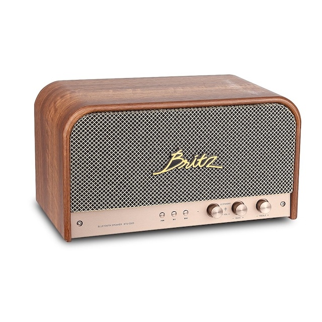브리츠 블루투스 탁상용 스피커 BZ-JB6800 거실 카페 엔틱 인테리어 - 상세 이미지 5