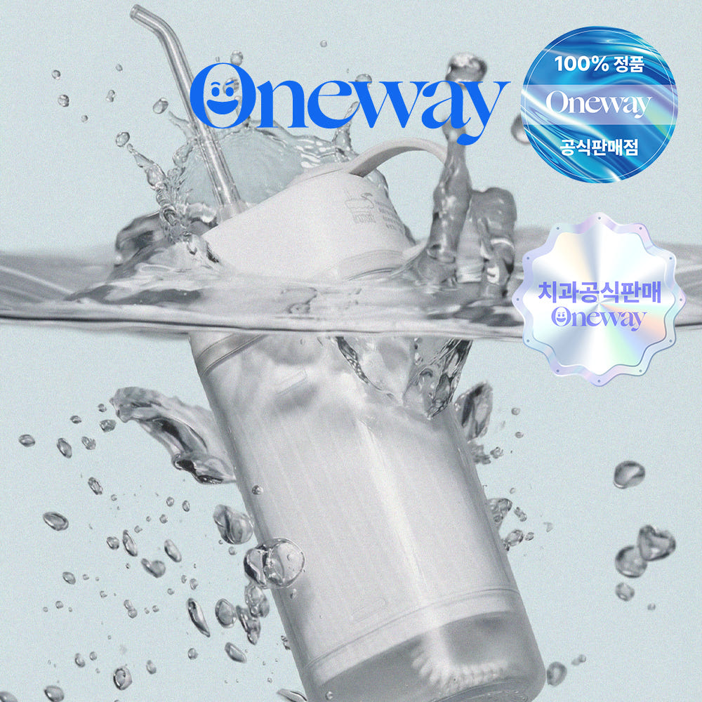 [치과판매] 원웨이 워터 에어픽 구강세정기 물치실 휴대용 치아 치간 세정기 제품 이미지