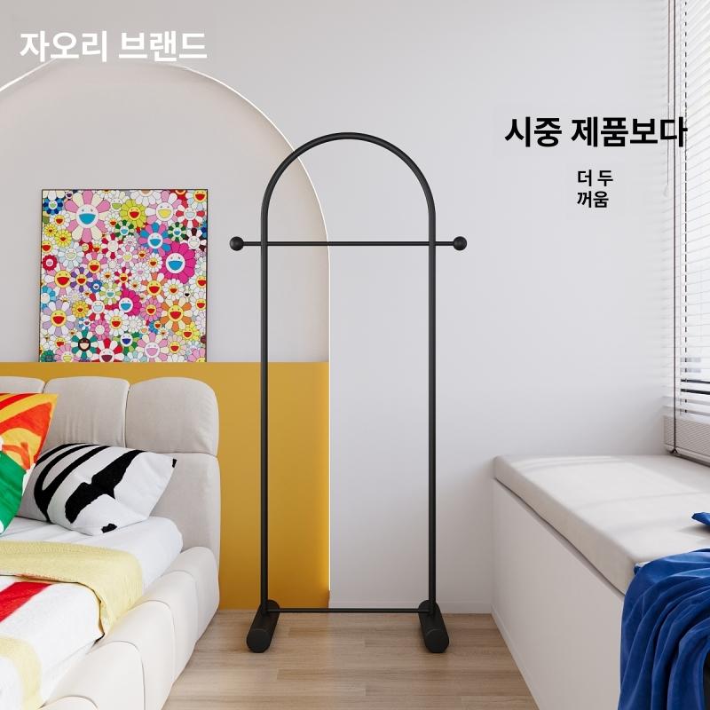 코너옷걸이 매장 골드 컬러 블랙 코너행거 침실 크리스탈골드 100cm - 상세 이미지 2