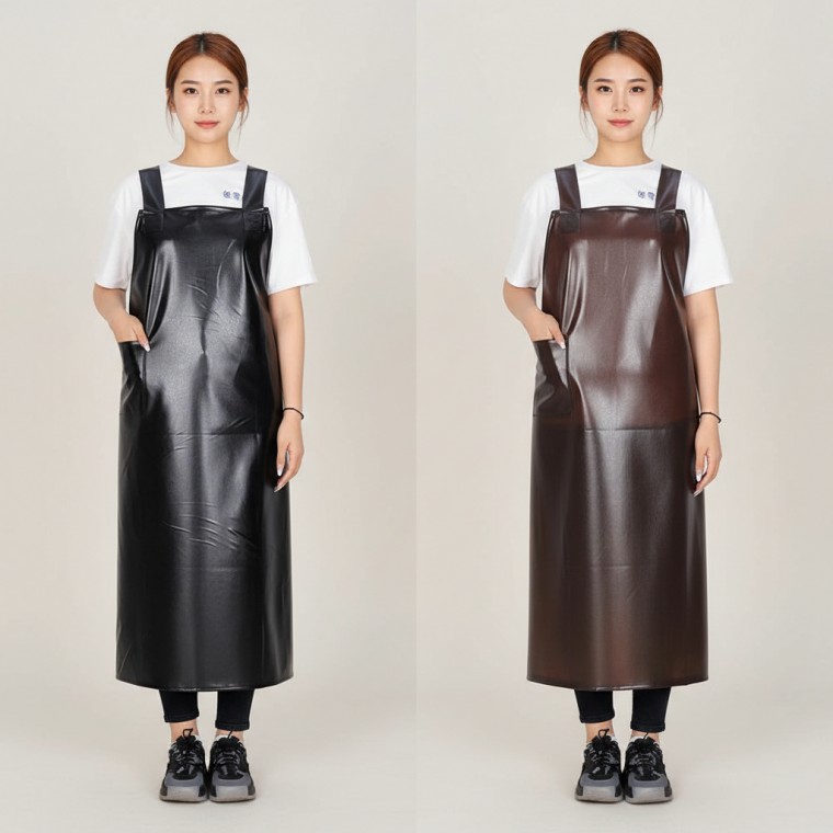 방수 앞치마 H형 대형 업소용 주방 작업용 식당 미용실 작업복 앞치마