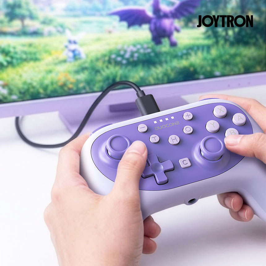 조이트론 닌텐도 스위치2 무선 프로 컨트롤러 프로콘 PC 게임패드 듀오콘2 스위치1 호환 상품 이미지