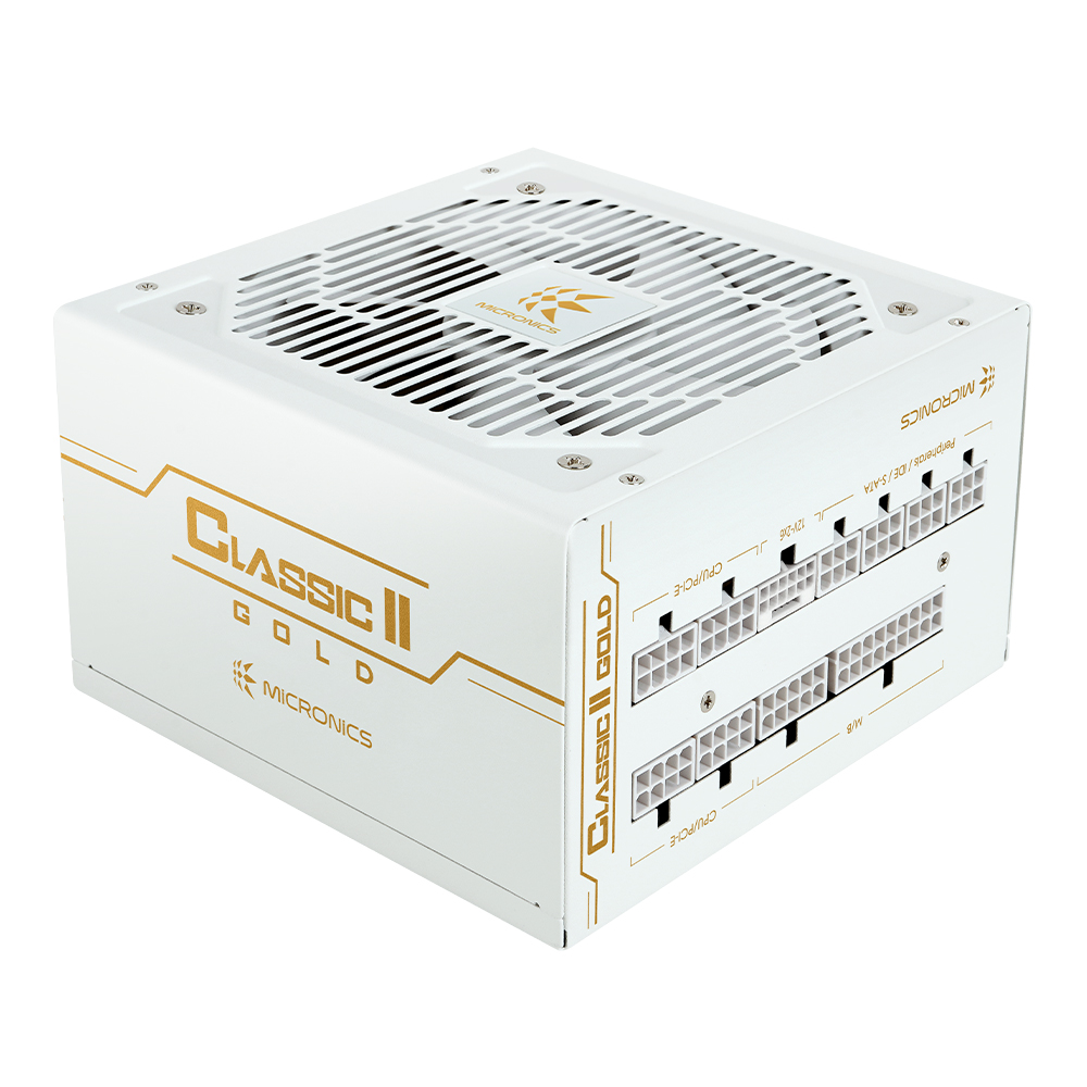 마이크로닉스 Classic II 850W 80PLUS GOLD 풀모듈러 ATX 3.1 (PCIE5.1) 화이트 - 상세 이미지 2
