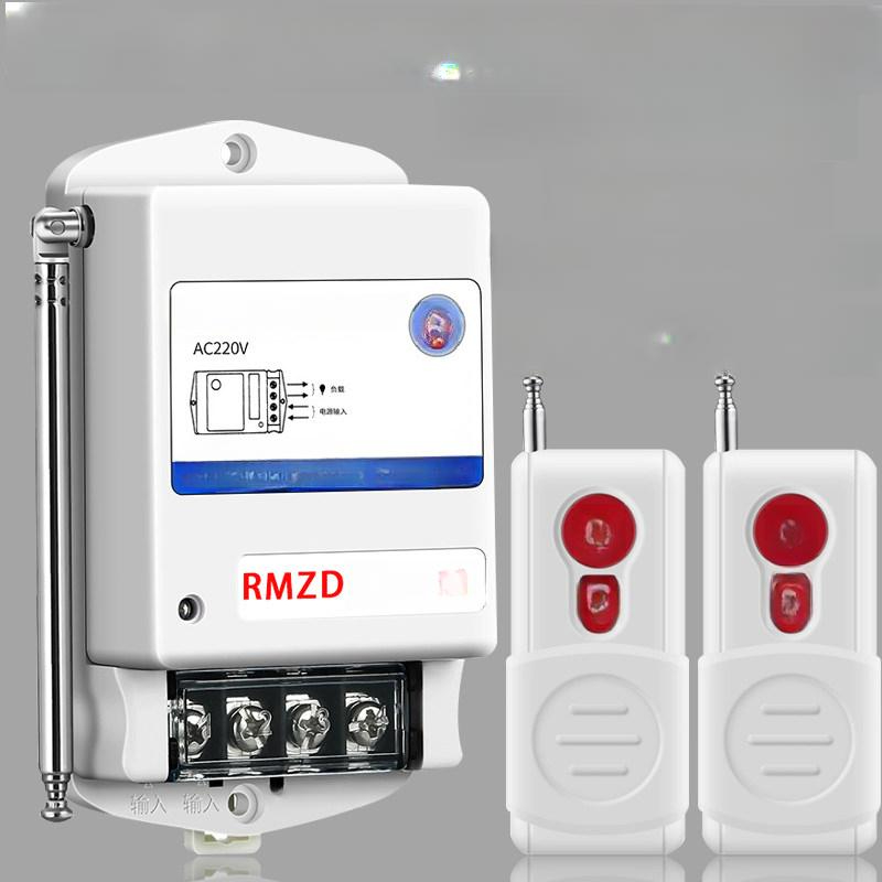 원격 전원 컨트롤러 배터리 리모컨 산업용 제어기 농업용 220V 30A 500m 이중 - 상품 이미지
