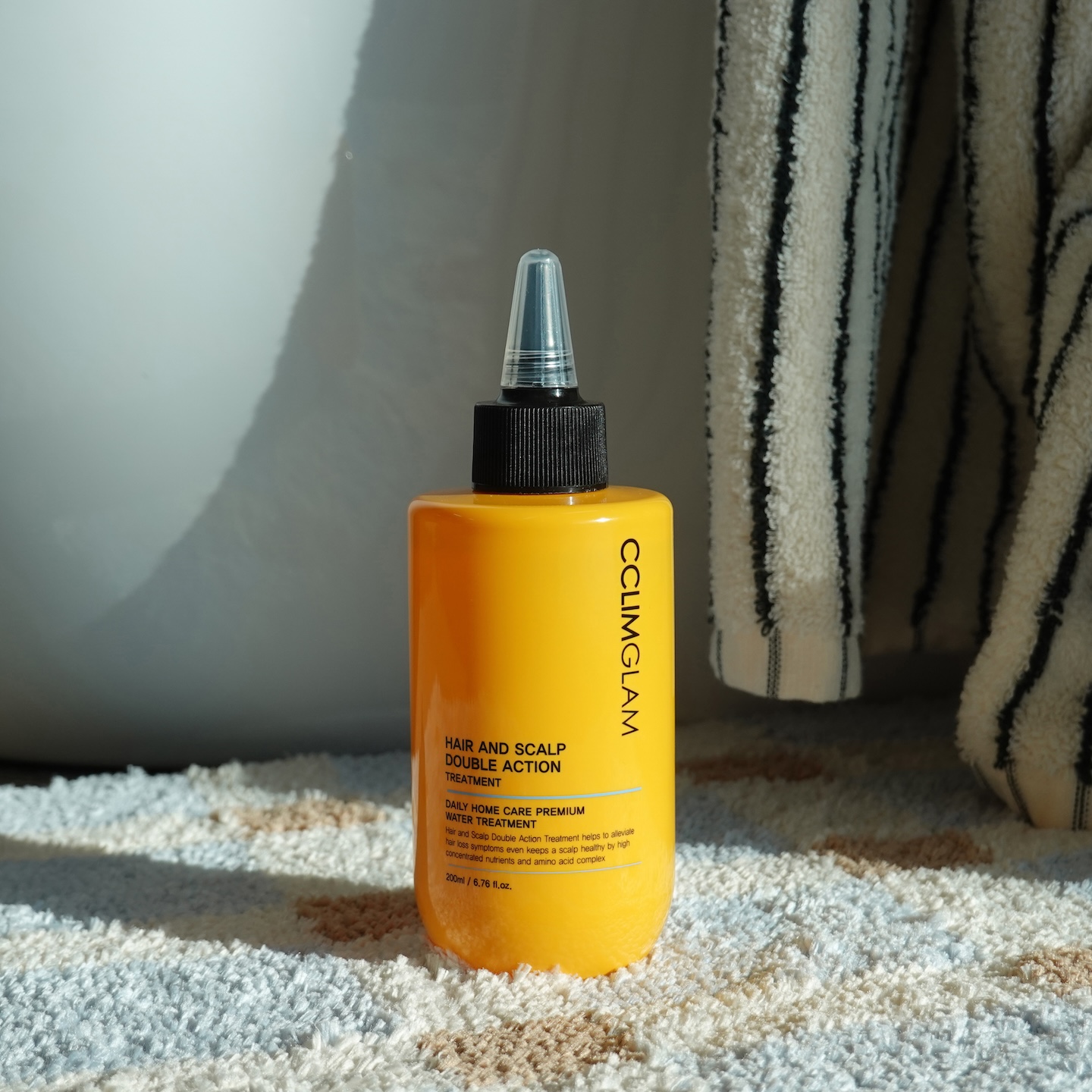 끌림글램 헤어앤스칼프 탈모증상완화 더블액션 단백질 워터 트리트먼트 200ml, 1개 - 상세 이미지 5
