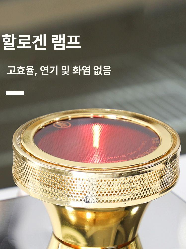 사이폰 커피 포트 적외선 가열 홈 가정용 카페 세트 Hario 5인용 사이펀포트 - 상세 이미지 2
