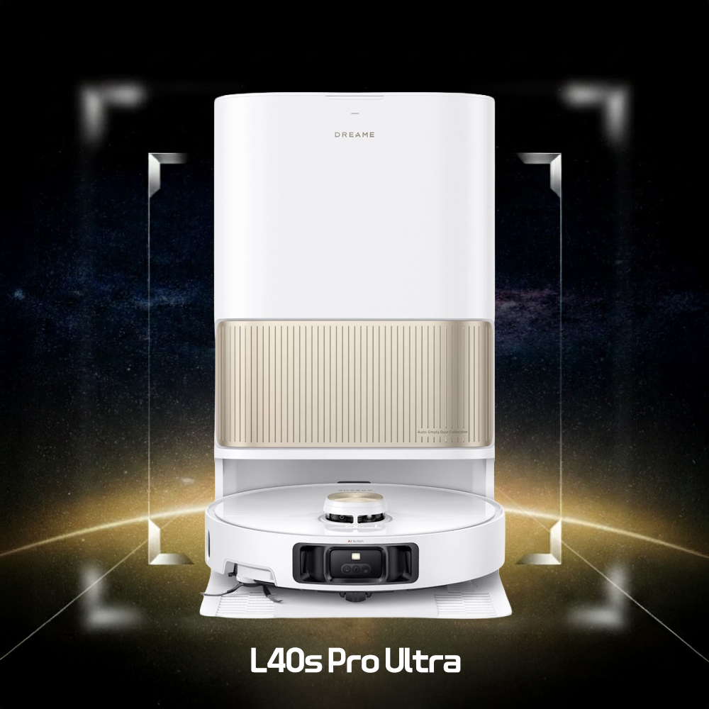드리미 L40s Pro Ultra 로봇청소기 사이드 브러시 엉킴 방지 온수세척 열풍건조