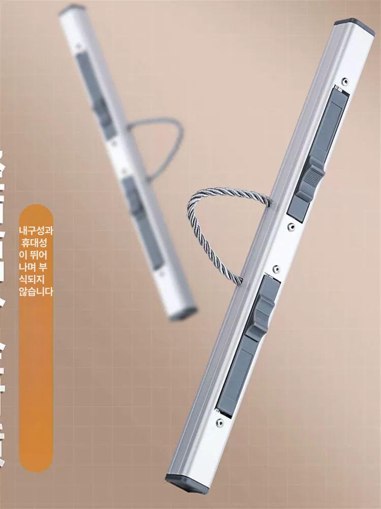 신문 철 걸이 파일 관공서 도서관 클립 페이퍼 선샤인 43cm 실버 1개 - 상세 이미지 3