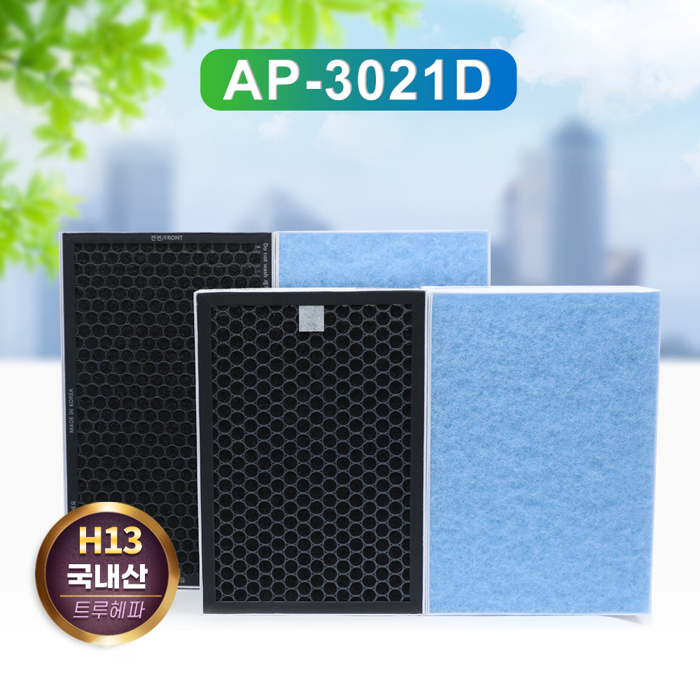 [호환] 코웨이 노블 공기청정기 필터 AP-3021D 30평형 4D입체필터 필터왕국 - 상세 이미지 2