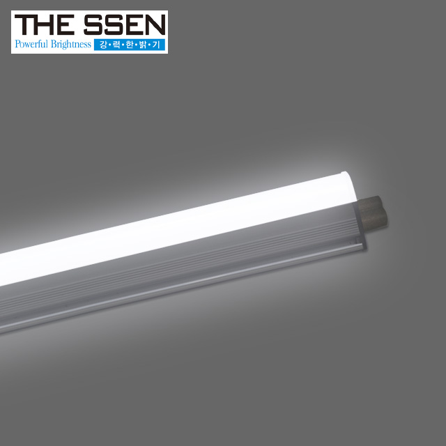 600mm 더쎈 LED T3 슬림 간접 조명 2핀 호환 간접 일자등 9W, 주광색 - 상품 이미지