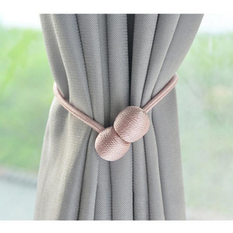 지니몰 장식 마그네틱 걸이 타이백 커튼끈 커튼정리 자석 집게