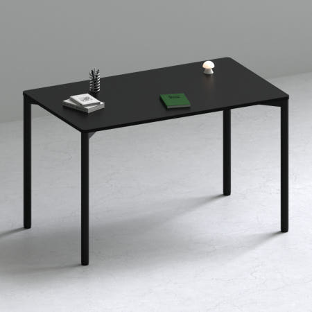 209애비뉴 제로데스크 에보 컴퓨터 게이밍책상 1000x800mm, 블랙상판+블랙프레임