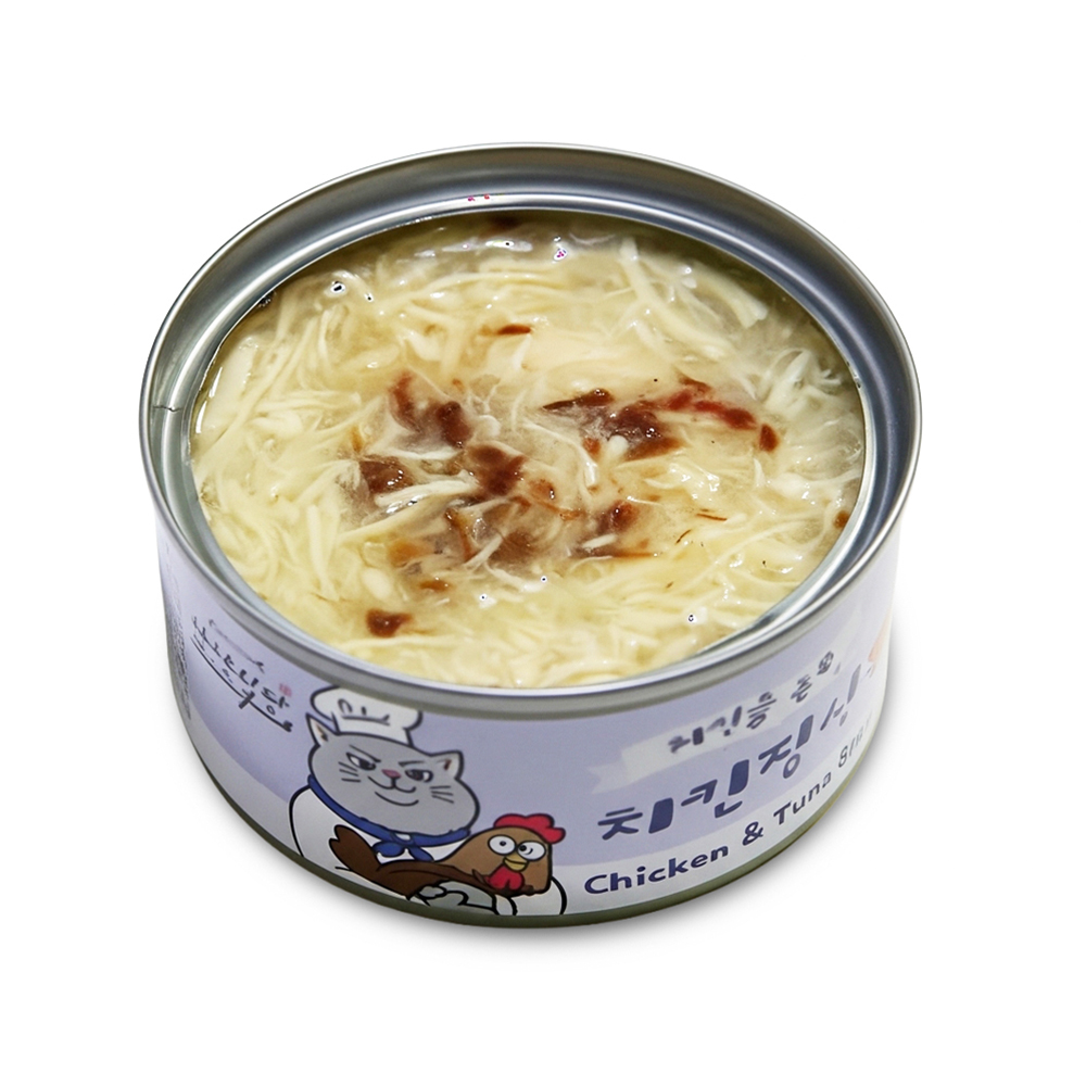 냥냥식당 치킨정식 고양이캔 콤보(3종 8개씩), 85g, 24개 - 상세 이미지 5
