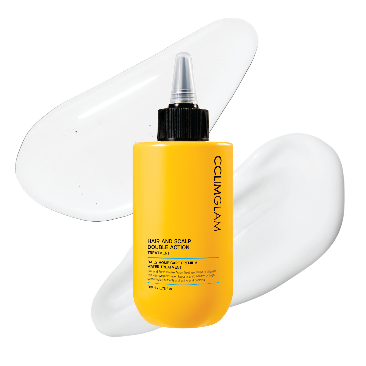 끌림글램 헤어앤스칼프 탈모증상완화 더블액션 단백질 워터 트리트먼트 200ml, 1개 - 상품 이미지