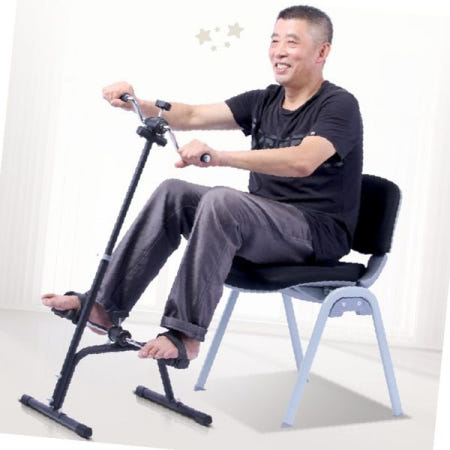 좌식 페달 운동기구 가정 실내 유산소 하체 근력 훈련 접이식 앉아서 하는 운동