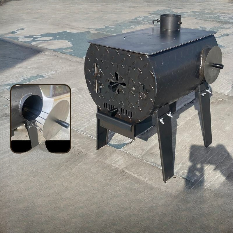 거꾸로타는 난로 장작 펠릿 펠렛 연소기 주물 오븐 포함 4mm 50 x 35 - 상품 이미지