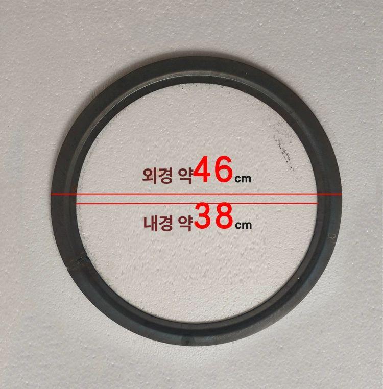 가마솥 화덕 받침대 랙 링 드럼통 솥걸이 거치대 약 30 - 25cm 링 2개 35 스토브용 - 상세 이미지 5