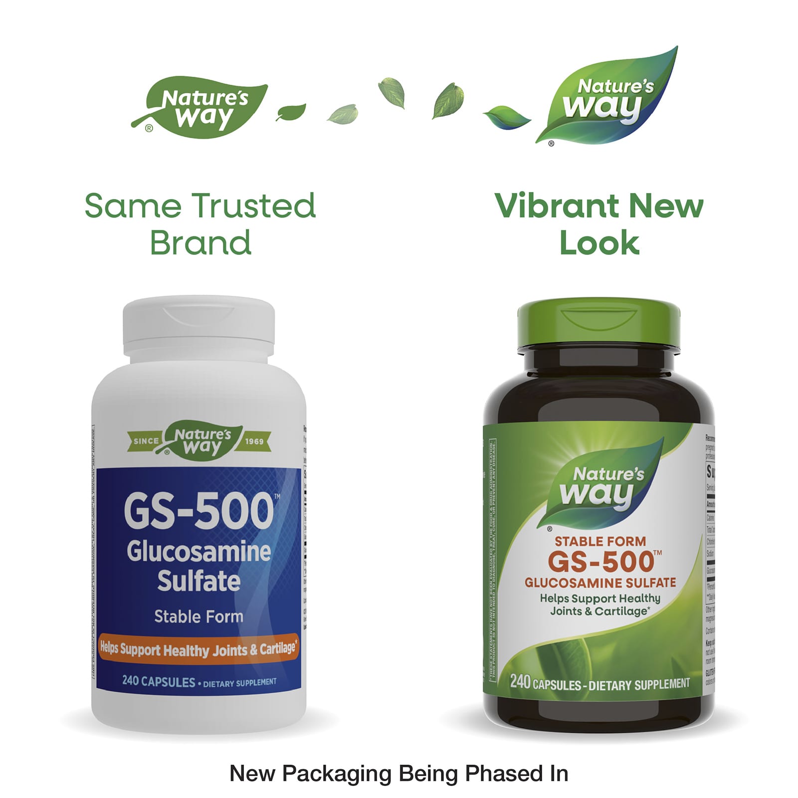네이쳐스웨이 GS-500 글루코사민 1500mg 240캡슐, 3개 - 상세 이미지 2