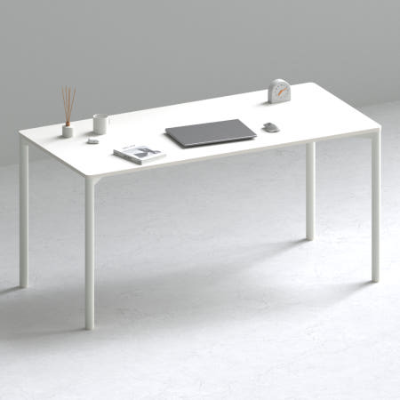 209애비뉴 제로데스크 에보 컴퓨터 게이밍책상 1600x700mm, 화이트상판+화이트프레임