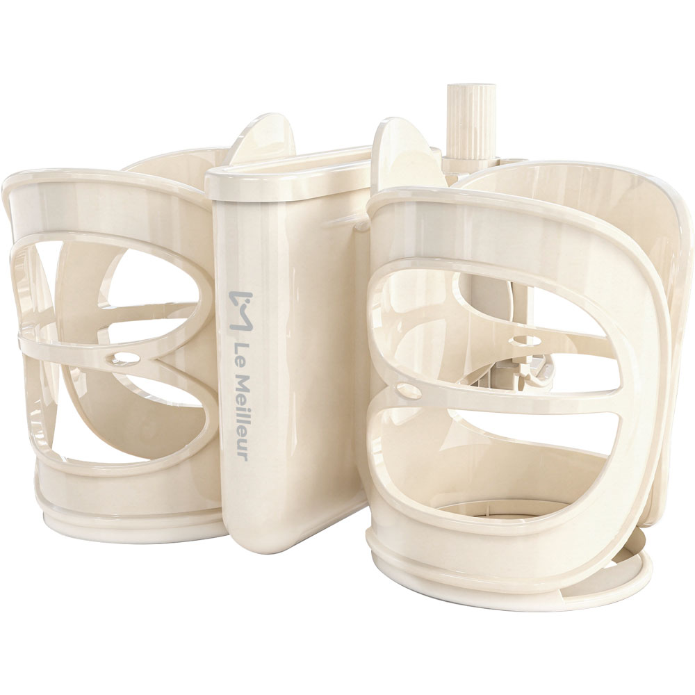 르메이어 흘림방지 2구 유모차 컵홀더 핸드폰 거치대