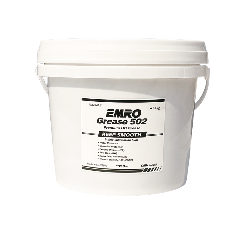 EMRO 502 중장비 크레인 스카이 붐대 베어링 내열 구리스 4kg, 1개 이미지 3