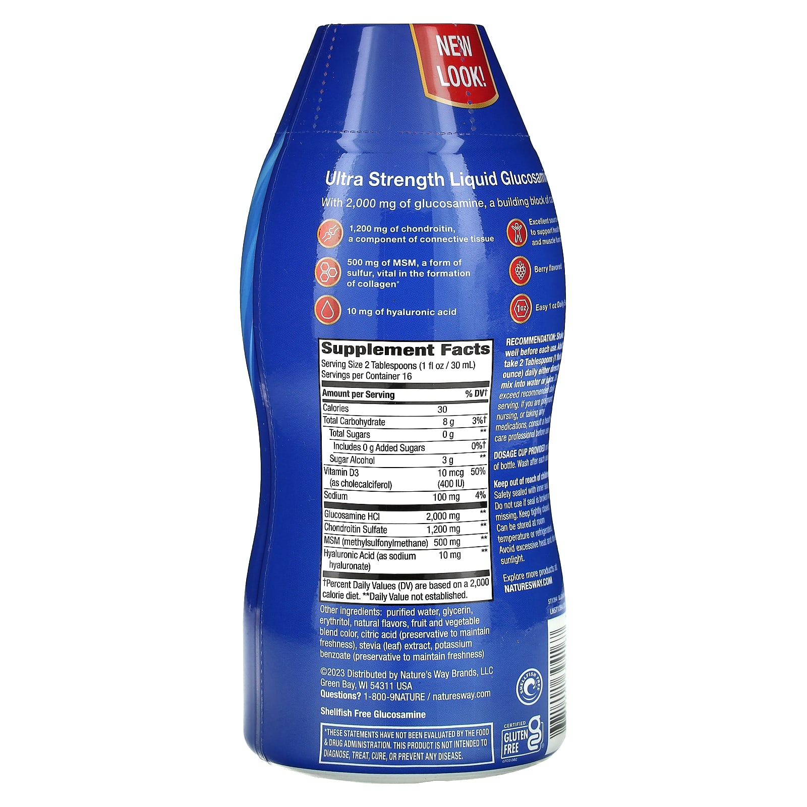 네이쳐스웨이 조인트 무브먼트 글루코사민 2000mg 액상 480ml, 2개 - 상세 이미지 2