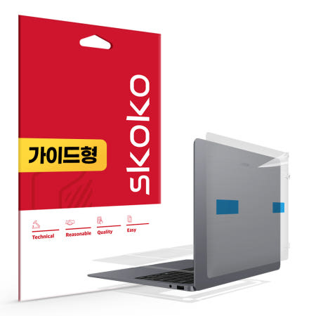 갤럭시북6 프로 14 35.6cm NT940XJG 무광 전신 외부보호필름 3종 1세트