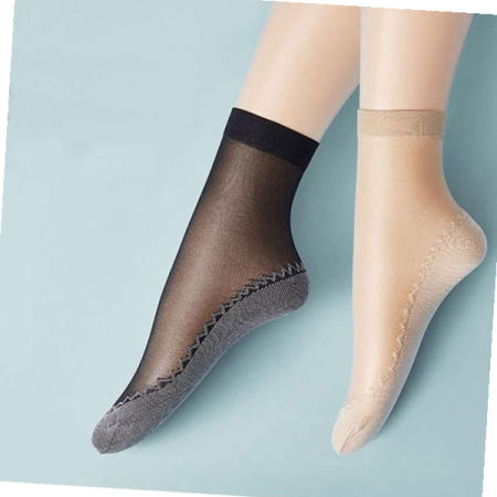 싱시니트공장/미래통상 발목스타킹 벨벳바닥 스타킹 양말 10세트