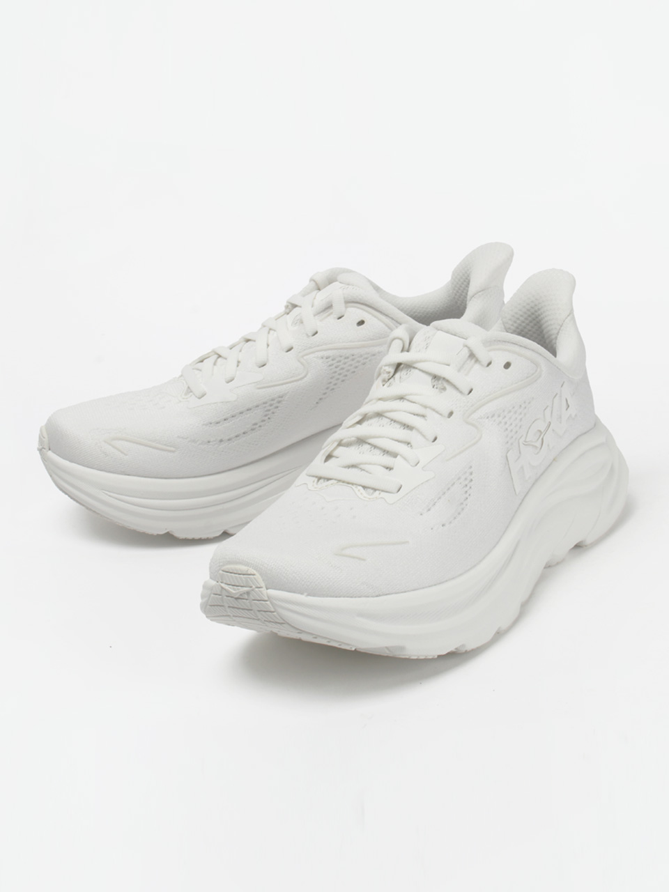 호카 운동화 클리프톤10 여성 런닝화 화이트 1162031-WWH