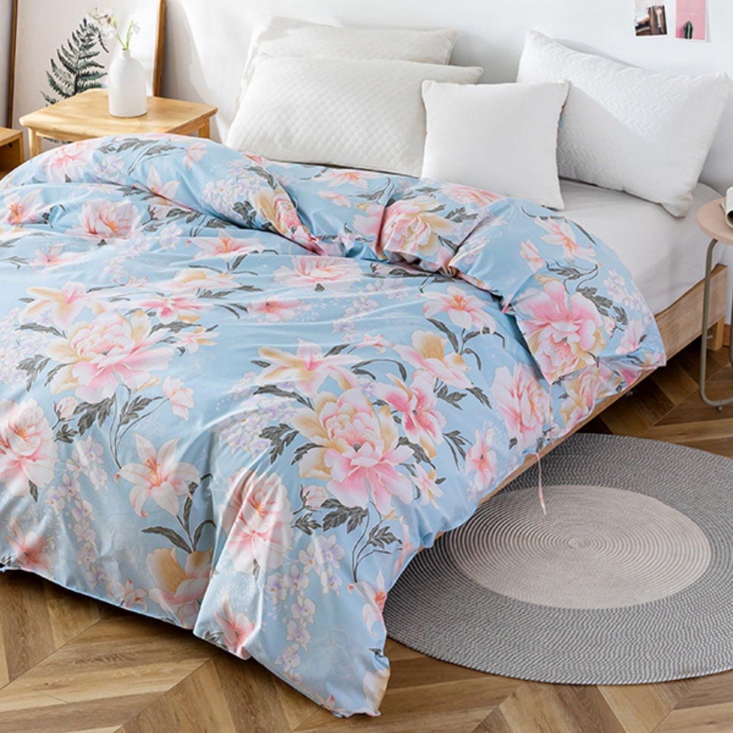 마드레 고밀도 이불커버 양모 양털 울 누비 커버 슈퍼싱글