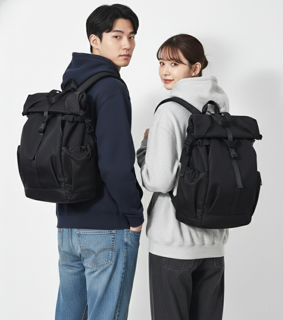 여행 베낭 헬스 운동 백팩 등산 백팩 노트북 가방 직장인 학생 대용량 책 가방 - 상세 이미지 2