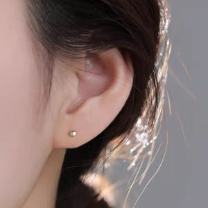 S999 3mm 순은 볼귀걸이 미니 스터드 아르제아 솔직 후기 | 실사용자 리뷰 분석 - 상품 이미지 1