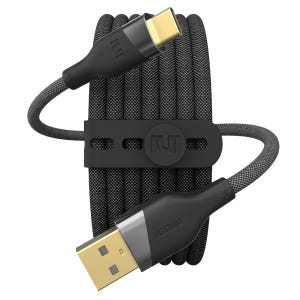 우븐 USB C타입 고속충전 케이블 블랙, 1개, 2m 개봉기 | 실사용 후기 - 상품 이미지 1