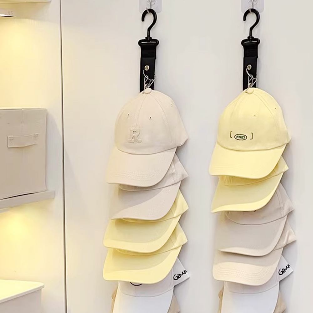 8구 모자걸이 옷장 모자 넥타이 벨트 가방 걸이 옷걸이 제품 이미지