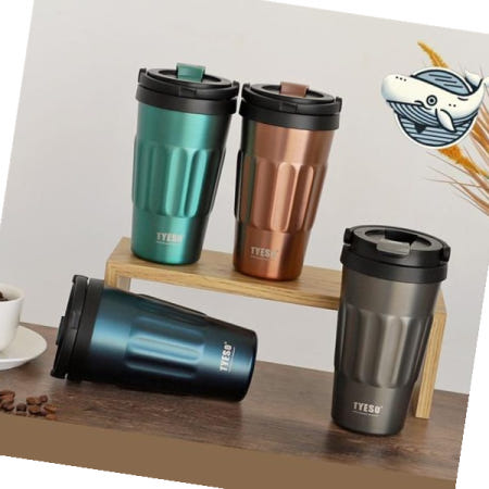 메가커피텀블러 가벼운 휴대용 텀블러 다양한 색상 500ml